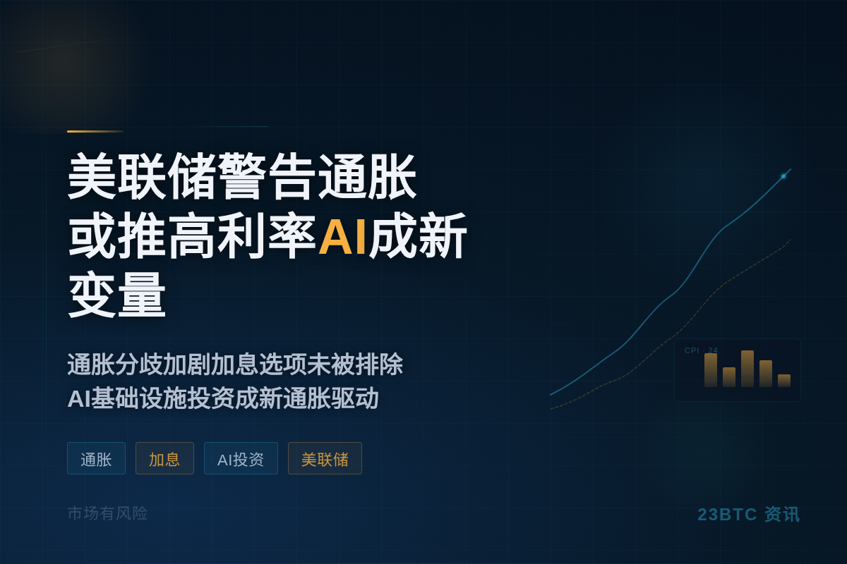 美联储警告通胀或推高利率,AI成新变量插图1 美联储警告通胀或推高利率,AI成新变量