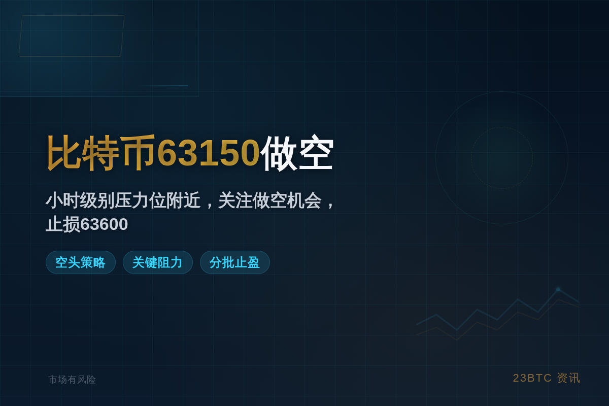 2026-07-09 01:21:05 比特币63150做空,止损63600插图1 比特币63150做空,止损63600