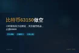 2026-07-09 01:21:05 比特币63150做空，止损63600