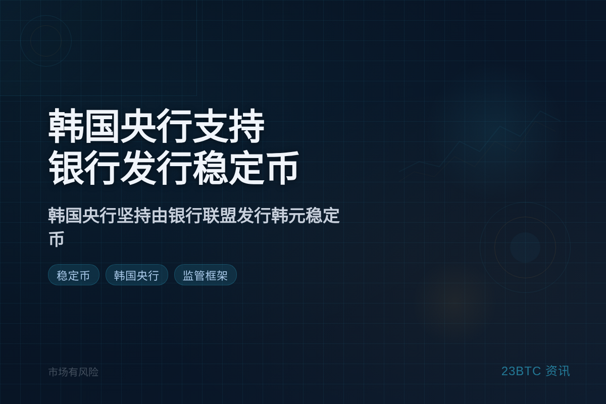韩国央行支持银行发行稳定币插图1 韩国央行支持银行发行稳定币