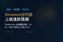 Binance合约版上线「涨跌预测」