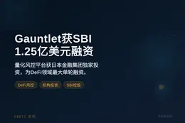 Gauntlet获SBI 1.25亿美元融资