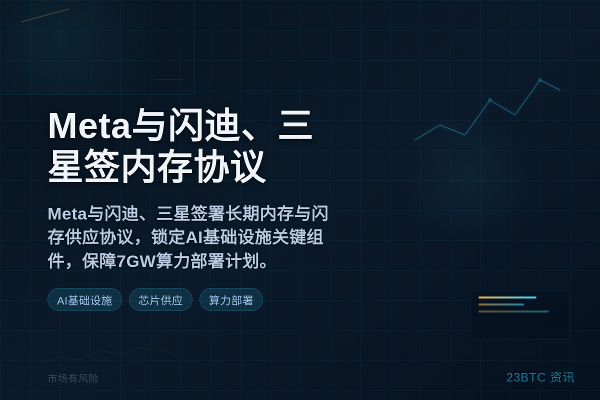 Meta与闪迪、三星签内存协议插图1 Meta与闪迪、三星签内存协议
