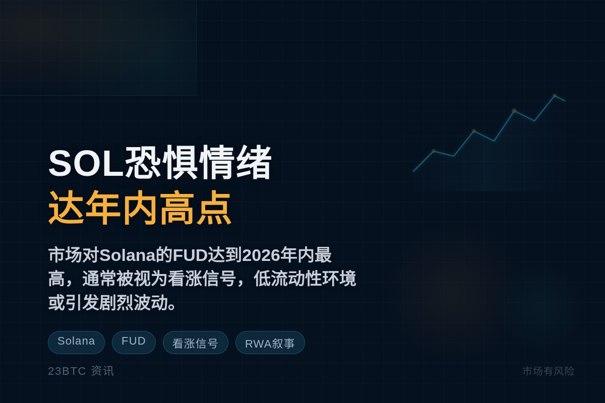 Santiment:SOL恐惧情绪达2026年内高点,通常为插图1 Santiment:SOL恐惧情绪达2026年内高点,通常为