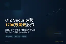QIZ Security获1700万美元种子轮融资