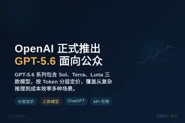 OpenAI正式推出GPT-5.6，面向公众开放