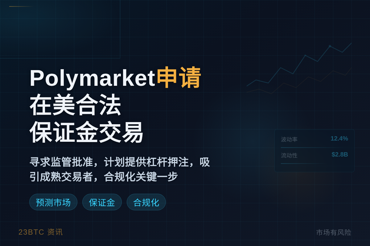 Polymarket申请在美合法保证金交易插图1 Polymarket申请在美合法保证金交易
