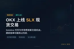 OKX 7月10日上线SLX现货交易
