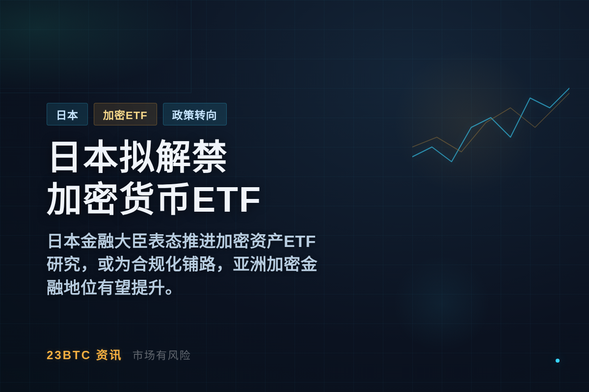日本拟解禁加密货币ETF插图1 日本拟解禁加密货币ETF