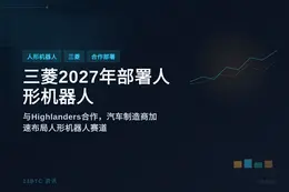 三菱2027年部署人形机器人