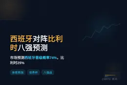 预测美加墨世界杯八强战西班牙vs比利时