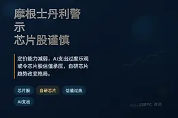 摩根士丹利警示芯片股谨慎