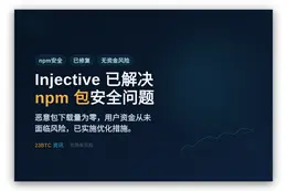 Injective 已解决 npm 包安全问题