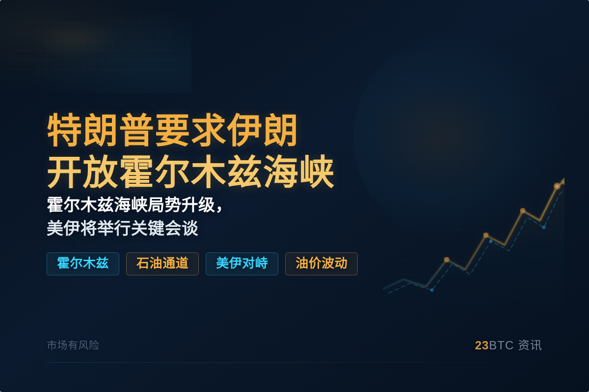 特朗普要求伊朗周六前开放海峡