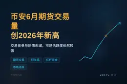 币安6月期货交易量创2026年新高
