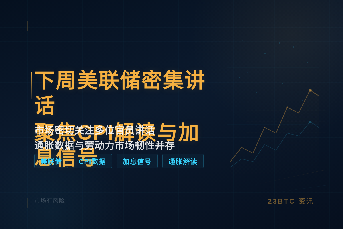 下周美联储密集讲话，聚焦CPI解读与加息信号