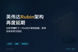英伟达Rubin架构再度延期
