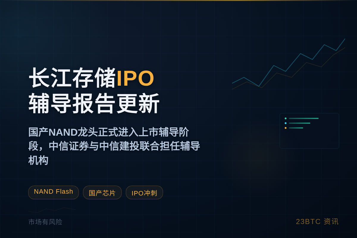 长江存储IPO辅导报告更新插图1 长江存储IPO辅导报告更新