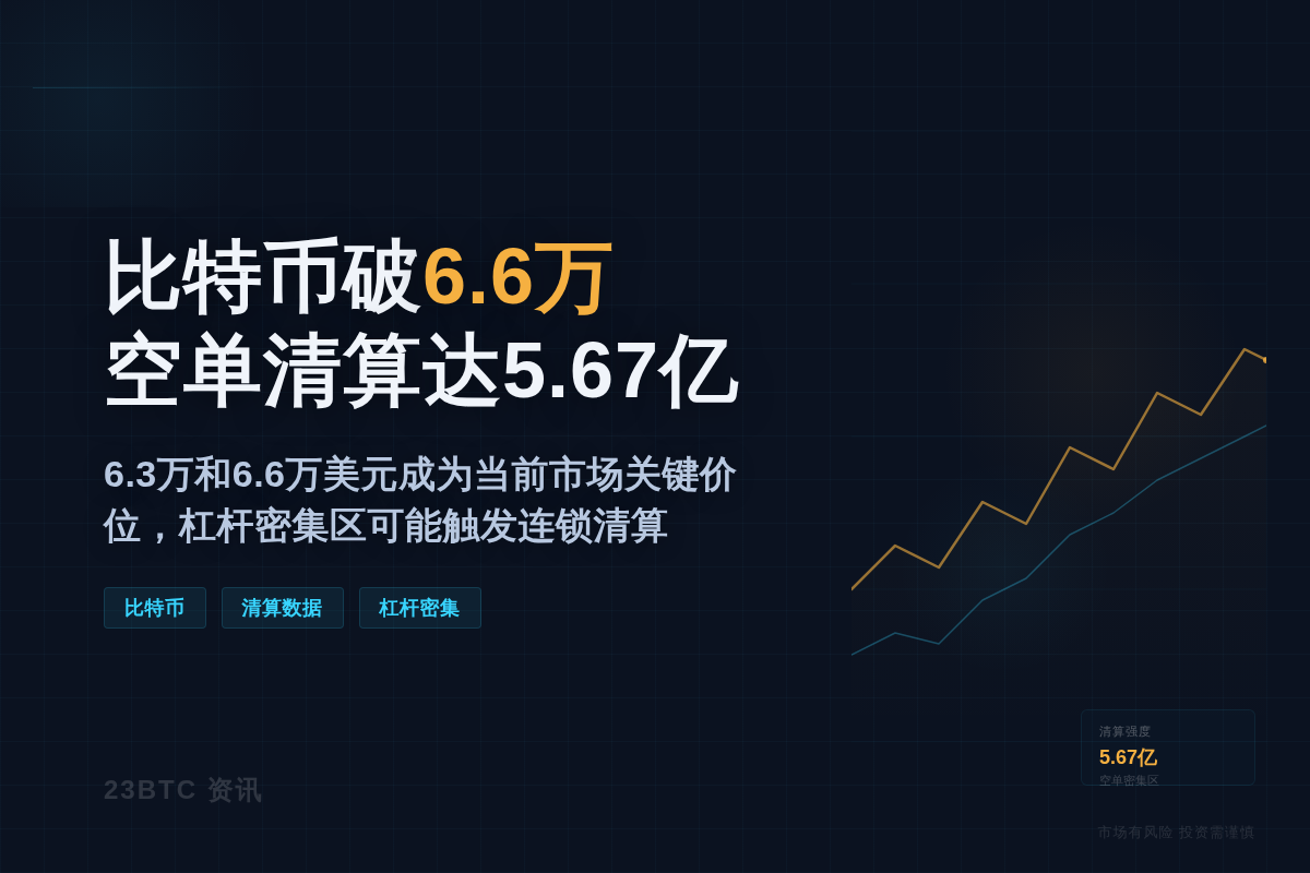 比特币破6.6万,空单清算达5.67亿插图1 比特币破6.6万,空单清算达5.67亿