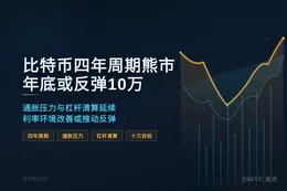 比特币四年周期熊市，年底或反弹10万