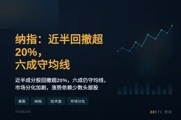 纳指：近半回撤超20%，六成守均线