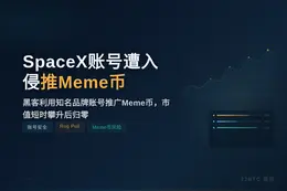 SpaceX账号遭入侵推Meme币