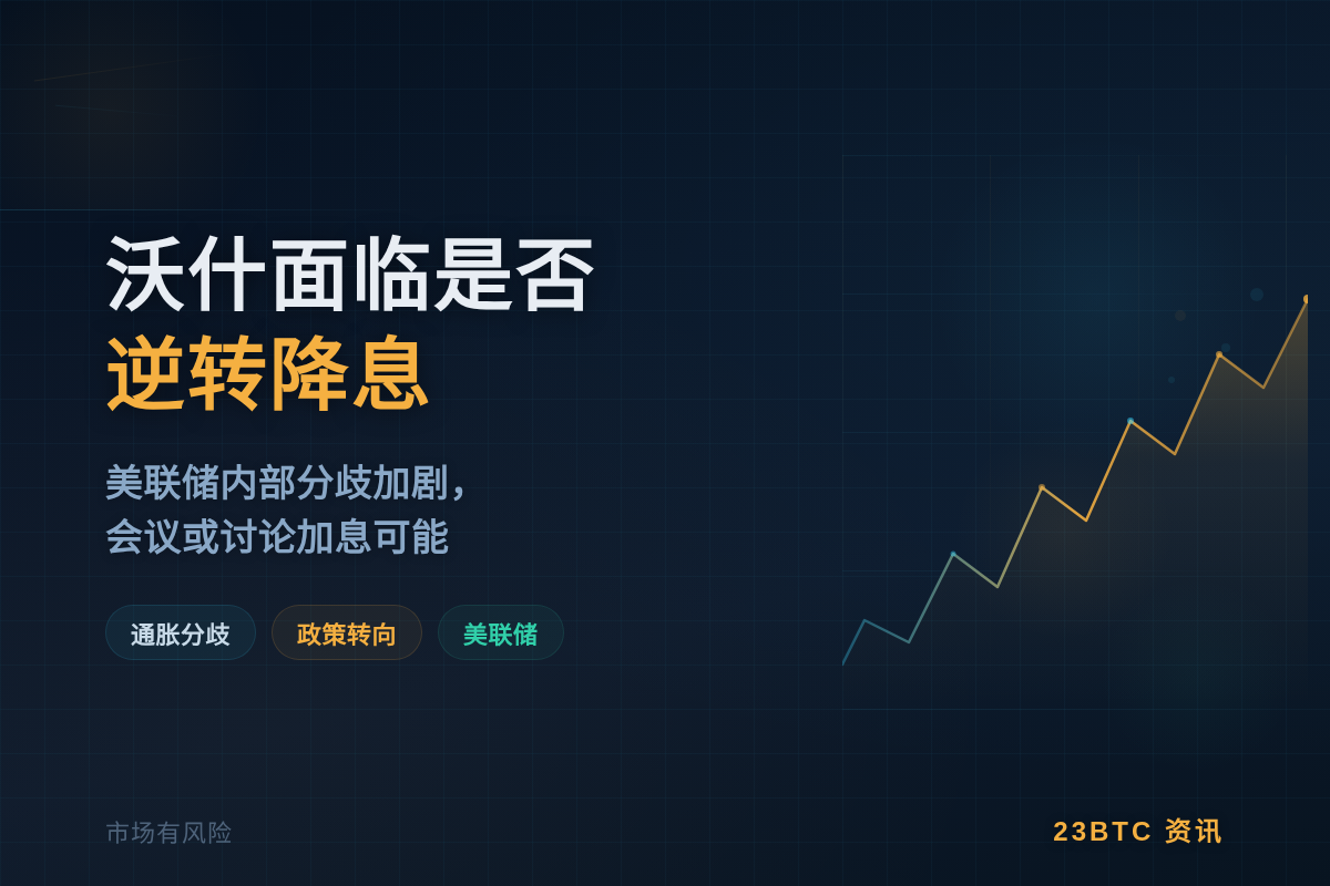 沃什面临是否逆转降息插图1 沃什面临是否逆转降息