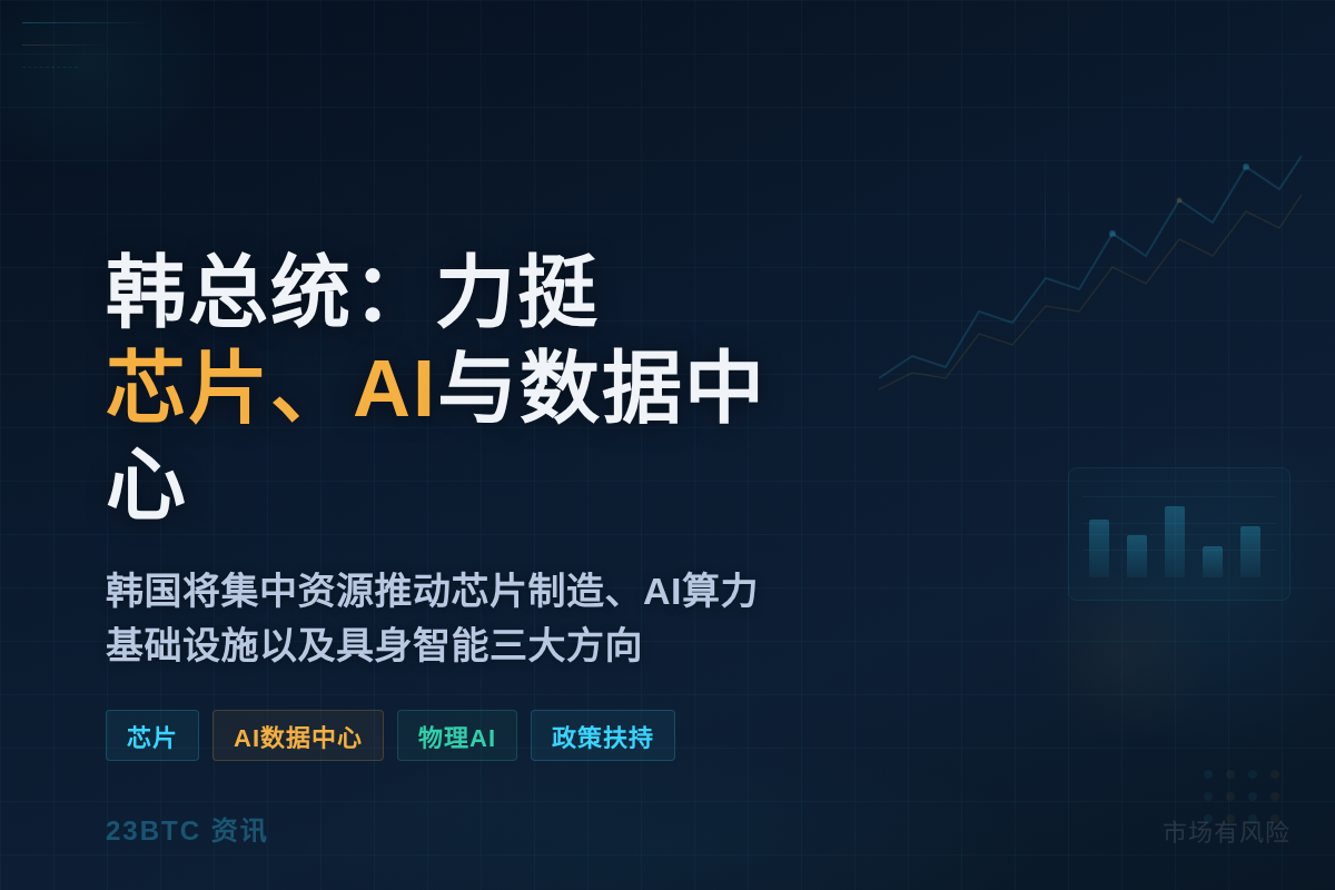 韩总统:力挺芯片、AI与数据中心插图1 韩总统:力挺芯片、AI与数据中心