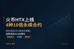 火币HTX上线4种10倍永续合约
