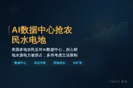 AI数据中心抢农民水电地