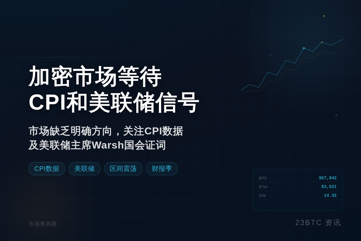 加密市场等待CPI和美联储信号插图1 加密市场等待CPI和美联储信号