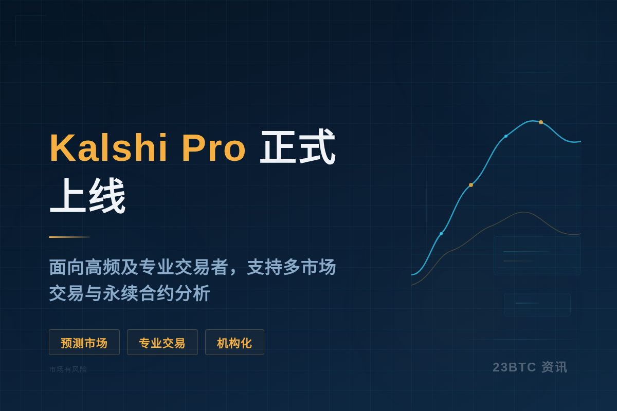 Kalshi Pro 正式上线