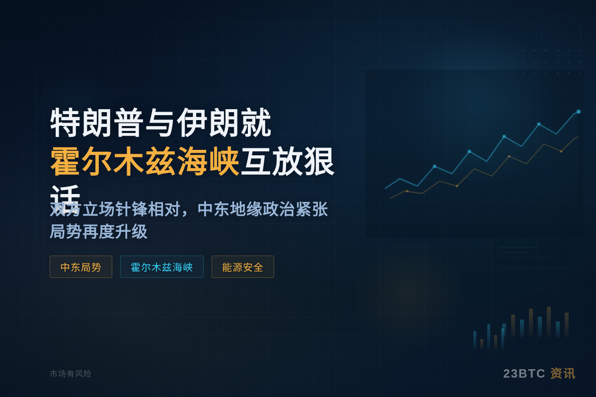 特朗普与伊朗顾问就霍尔木兹海峡互放狠话