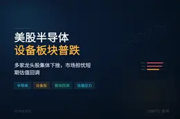 美股半导体设备板块普跌