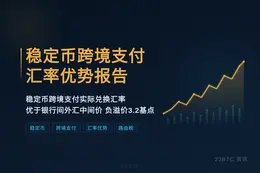 稳定币跨境支付汇率优势报告