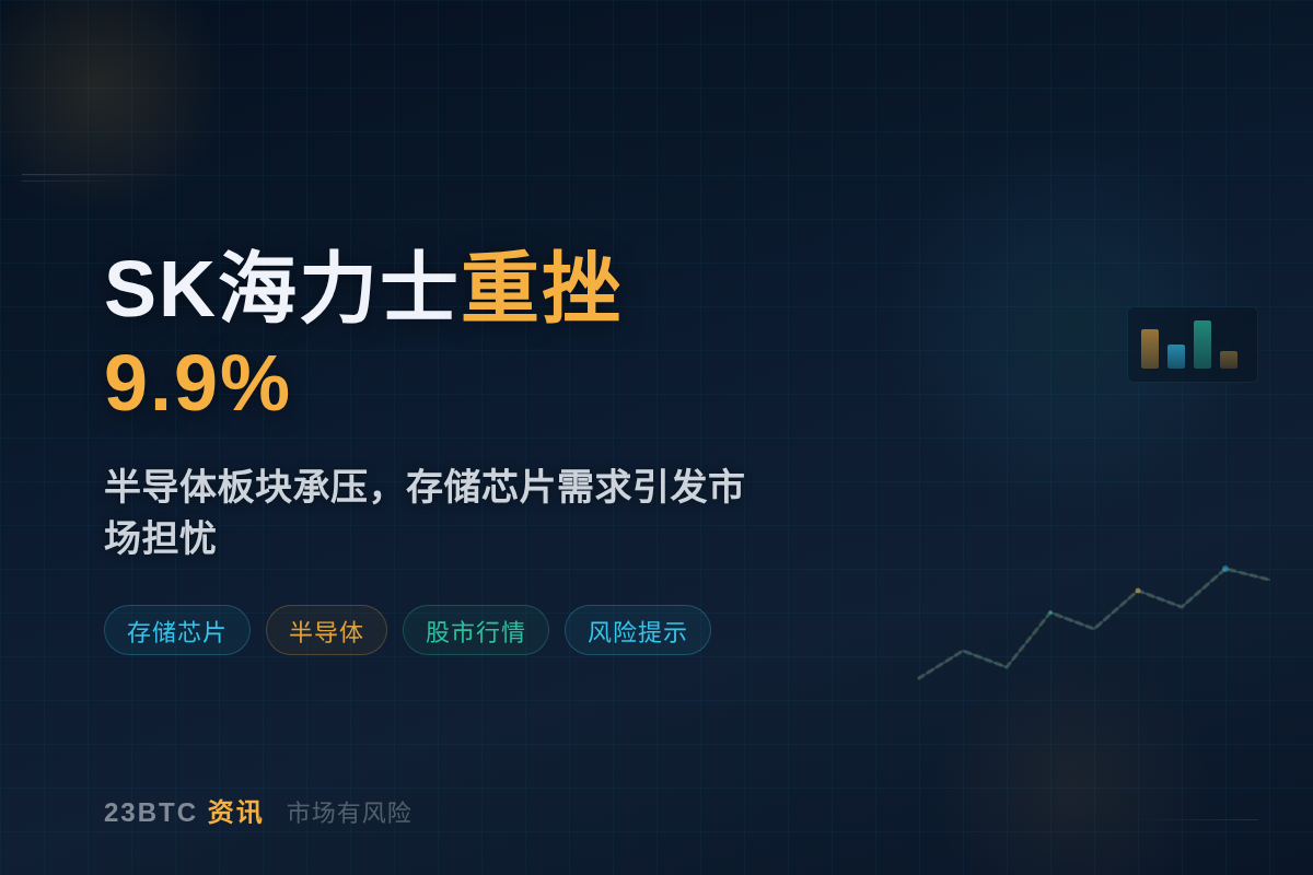 SK海力士重挫9.9%