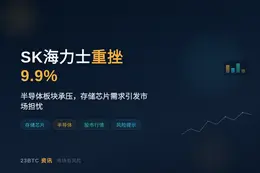 SK海力士重挫9.9%