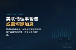 美联储理事警告：或需短期加息