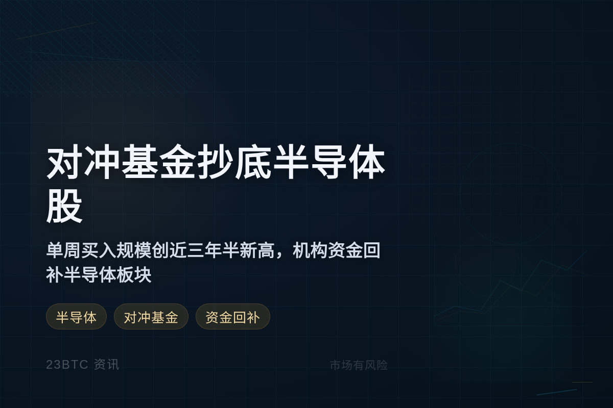 对冲基金抄底半导体股