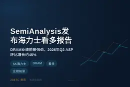 SemiAnalysis发布海力士看多报告