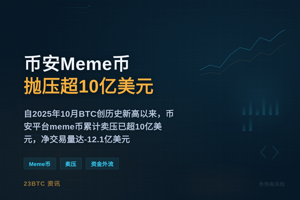 分析师：币安Meme币抛压超10亿美元