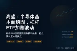 高盛：半导体基本面稳固，杠杆ETF加剧波动