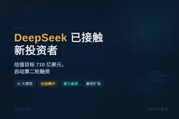 DeepSeek已接触新投资者