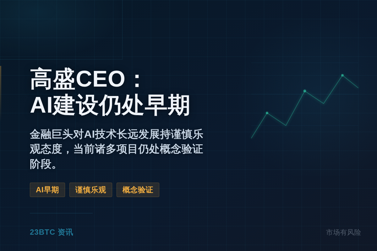 高盛CEO:AI建设仍处早期插图1 高盛CEO:AI建设仍处早期