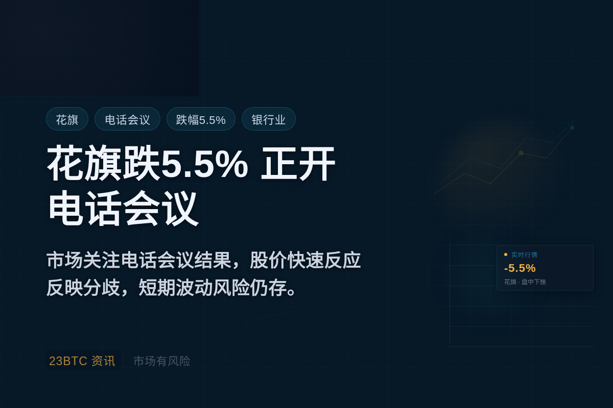 花旗跌5.5%,正开电话会议插图1 花旗跌5.5%,正开电话会议