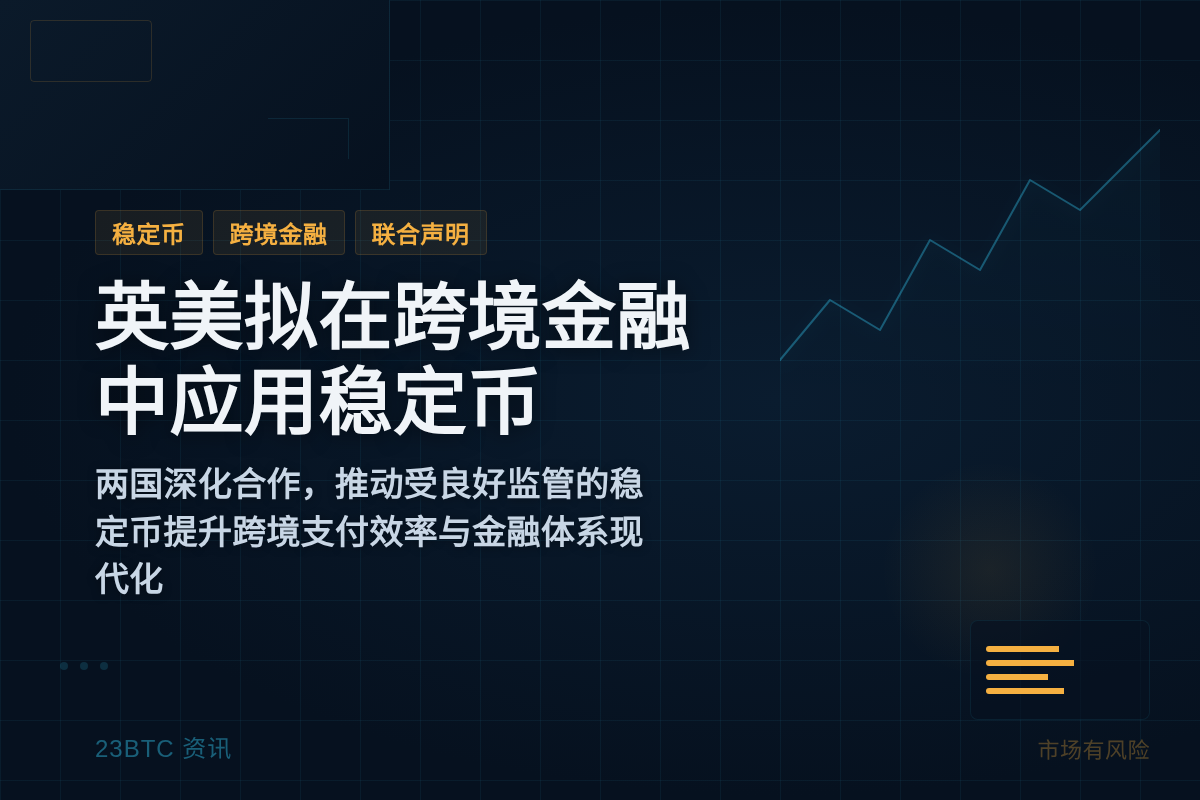英美拟在跨境金融中应用稳定币插图 英美拟在跨境金融中应用稳定币