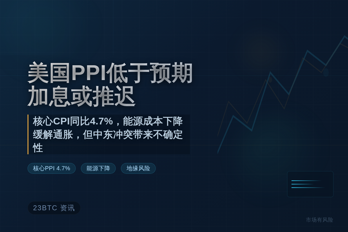 美国PPI低于预期,加息或推迟插图1 美国PPI低于预期,加息或推迟
