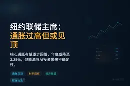 纽约联储主席：通胀过高但或见顶回落