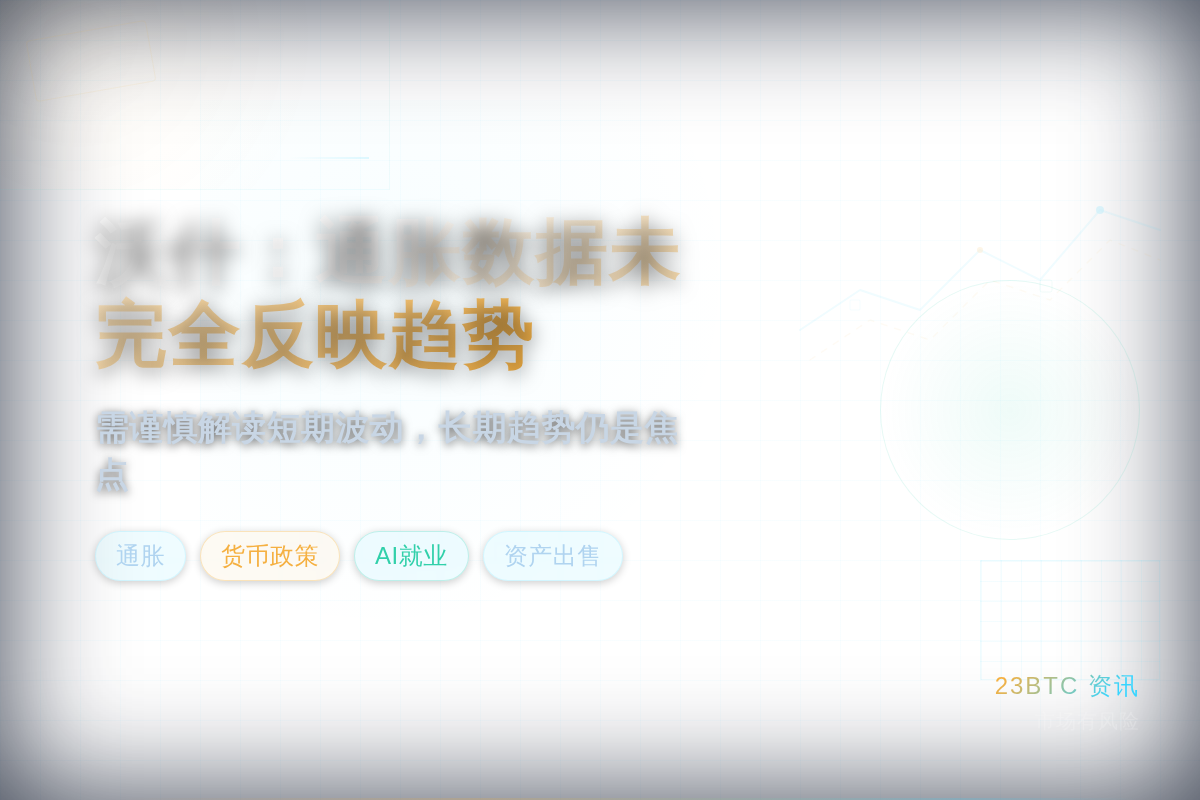 沃什:通胀数据未完全反映实际趋势插图1 沃什:通胀数据未完全反映实际趋势
