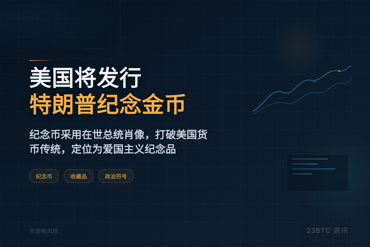 美国将发行特朗普纪念金币插图1 美国将发行特朗普纪念金币